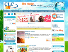 Tablet Screenshot of clcfrance.com